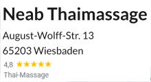 Neab Thaimassage August-Wolff-Str. 13 65203 Wiesbaden